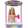 Conjunto e Boneca - Barbie Profissões - Bar de Vitaminas - Loira - Mattel