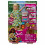 Conjunto e Boneca - Barbie Sisters e Pets - Aniversário de Cachorrinhos - Mattel