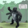 Figura Articulada - Animais Selvagens - Gorila de Vinil - DB Play