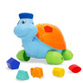 Figura Didática - Baby Land - Tortuga - Azul - Cardoso Toys