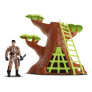Figura e Cenário - DinoPark Hunters - Árvore Misteriosa - T-Rex - Bee Toys
