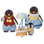 Figuras com Acessórios - Sylvanian Families - Família Pinguins - Epoch Magia