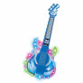 Guitarra Infantil com Microfone Pedestal - Rock Show - Azul - DM Toys