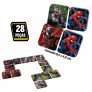 Jogo de Dominó Infantil - Marvel - Spiderman - 28 Peças - Toyster