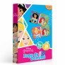 Jogo de Dominó Infantil - Princesas Disney - 28 Peças Toyster 