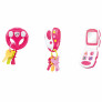 Kit Brinquedos Eletrônicos - 3 em 1 com Luz e Som - Rosa - Multikids Baby