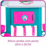 Kit Cozinha Infantil Completa e Lavanderia Lava e Passa - Magic Toys