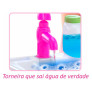 Lavanderia Infantil Completa - Lava e Passa - Sai Água - Magic Toys