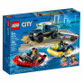 LEGO City - Transporte de Barco da Polícia de Elite - 166 Peças - Lego