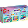 LEGO Gabby’s DollHouse - Navio e Spa da Gabby e Sereiata - 88 peças - Lego