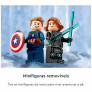 LEGO Marvel - Motos da Viúva Negra e do Capitão América - 130 peças - Lego