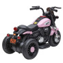Mini Moto Elétrica Infantil - Halei Street Tracker - 6v - Rosa - Zippy Toys