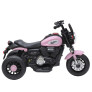Mini Moto Elétrica Infantil - Halei Street Tracker - 6v - Rosa - Zippy Toys