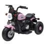 Mini Moto Elétrica Infantil - Halei Street Tracker - 6v - Rosa - Zippy Toys