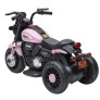Mini Moto Elétrica Infantil - Halei Street Tracker - 6v - Rosa - Zippy Toys