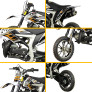  Mini Motocross Off Road Infantil - Ferinha 49 - Laranja - MXF Motors