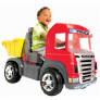 Mini Veículo a Pedal - Caminhão Truck - Vermelho - Magic Toys