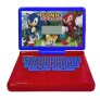 Notebook Infantil Eletrônico Bilíngue - Sonic - Candide