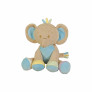 Pelúcia Infantil - 21 cm - Pequerruchos - Elefantinho - Azul - Anjos Baby