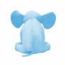 Pelúcia Infantil Almofada - 50 cm - Elefante Baby - M - Azul - W.U. Bichos de Pelúcia