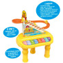 Piano Infantil - 2 em 1 - Patinho Feliz- DM Toys
