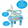Piano Infantil - 2 em 1 - Pinguim Feliz - DM Toys