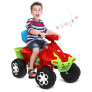 Quadriciclo Infantil - Passeio e Pedal - Smart Quad - Vermelho - Bandeirante