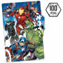 Quebra-Cabeça - 100 Peças - Marvel - Avengers - Toyster