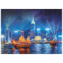 Quebra Cabeça 500 Peças Luzes de Hong Kong - Grow