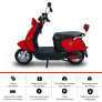 Scooter Elétrica - PAM18 1000w 60v Lithium - Vermelha - Plug and Move
