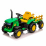 Trator Elétrico Infantil com Carreta - 12v - Verde - Zippy Toys