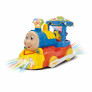 Trenzinho Carrossel - Bate e Volta - Som e Luzes - Colorido - DM Toys
