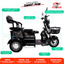 Triciclo Elétrico - Smart PAM - 800w 48v - Preto - Plug and Move