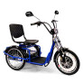 Triciclo Elétrico - Village PAM - 800w - Azul - Plug and Move