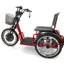 Triciclo Elétrico Duos Fox 800w Lithium - Vermelho - Duos Bike