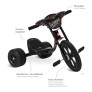 Triciclo Infantil - Aro 14 - Speed - Preto - Bandeirante