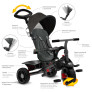 Triciclo Infantil - Passeio e Pedal - Smart Comfort - Preto - Bandeirante