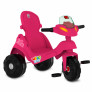 Triciclo Infantil - Passeio e Pedal - Velobaby Reclinável - Rosa-Preto - Bandeirante