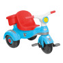 Triciclo Infantil - Passeio e Pedal - Velocita Classic - Azul - Calesita