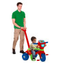 Triciclo Infantil - Passeio e Pedal - Vermelho - Bandeirante