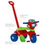 Triciclo Infantil - Passeio e Pedal - Vermelho - Bandeirante