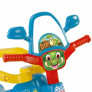 Triciclo Infantil com Empurrador - Tico-Tico Dino - Azul - Magic Toys