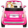 Veículo e Boneca - Barbie - Fiat 500 - Carro Conversível da Barbie - Mattel
