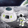 Veículo e Mini Boneco - Space Explorer - Cápsula Espacial - Multikids