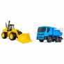 Veículos Roda Livre - Brutale Construction - Trator e Caminhão - Azul - Roma 
