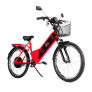 Bicicleta Elétrica - Street PAM - 800w Lithium - Vermelha - Plug and Move