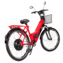 Bicicleta Elétrica - Street PAM - 800w Lithium - Vermelha - Plug and Move