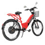 Bicicleta Elétrica - Confort Full - 800w - Vermelha - Duos Bikes
