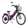 Bicicleta Elétrica - Confort - 800w Lithium - Violeta - Duos Bikes
