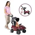 Carrinho e Andador - Smart Baby Comfort - Vinho - Bandeirante